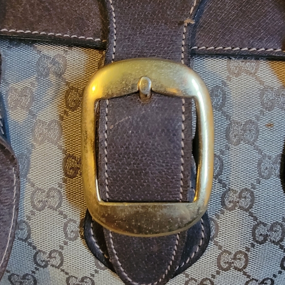 Gucci GG Boston weekender LARGE  Carryall travel luggage Vintage Authentic Rare - Picture 14 of 14
